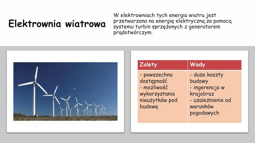 Typy elektrowni na
świecie ‒‒‒‒‒
Energetyka wykorzystująca
nieodnawialne źródła energii
- Prawie 75% energii elektrycznej na świecie
produku