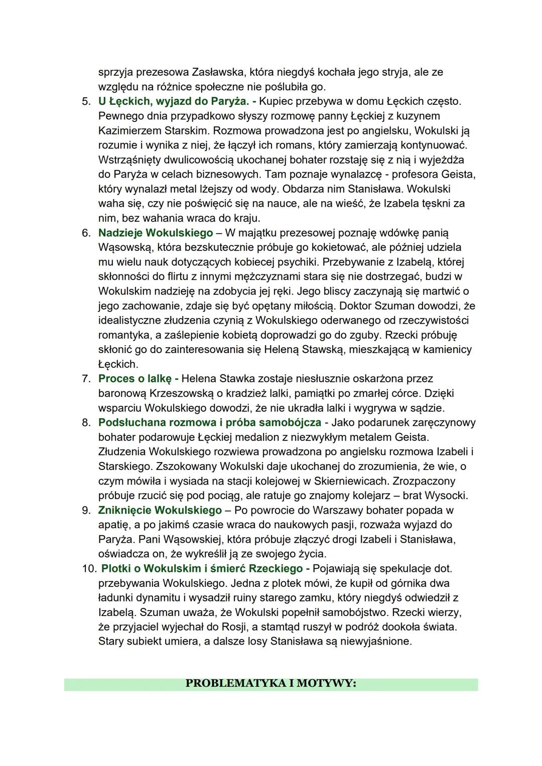 # LALKA

GENEZA: Pomysł fabuły autor zaczerpnął z notatki prasowej o procesie młodej
kobiety oskarżonej o kradzież lalki. Kobieta została un