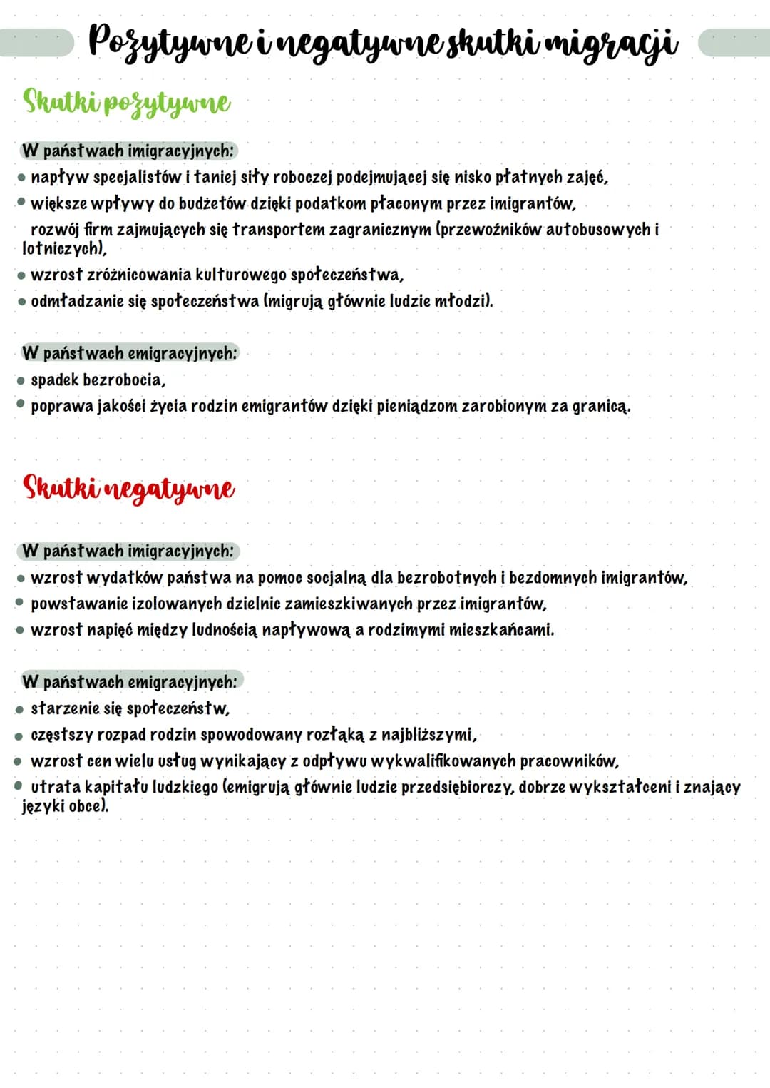 Migracje na świecie
Czym są migracje?
Migracje to przemieszczanie się ludzi po to, by na stałe lub na jakiś czas zmienić miejsce pobytu lub
