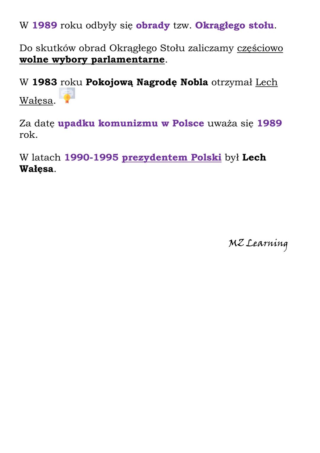 Solidarność
Polska po II wojnie światowej była zależna od Związku
Sowieckiego. Władzę w Polsce sprawowali członkowie
partii komunistycznej, 