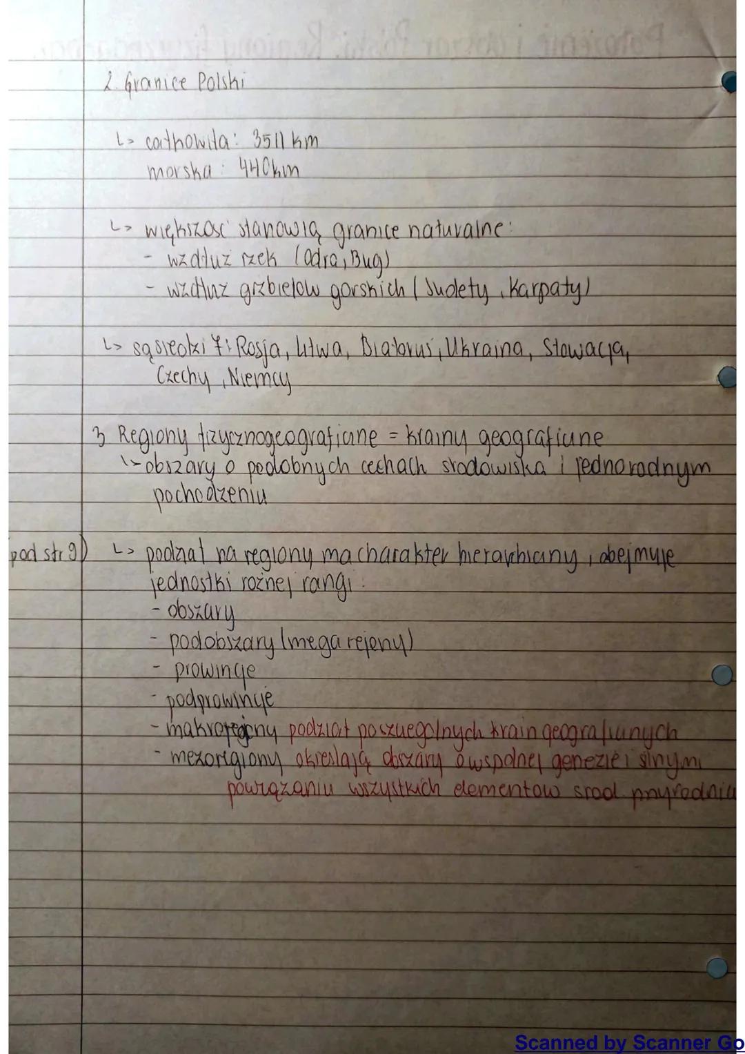 Potożenie i obszar Polski. Regiony fizycznogeogr.
1. Potozenie i obszar Polski
1
L-Węcie matematyczno-geograficzne
- potozemie okresla się p
