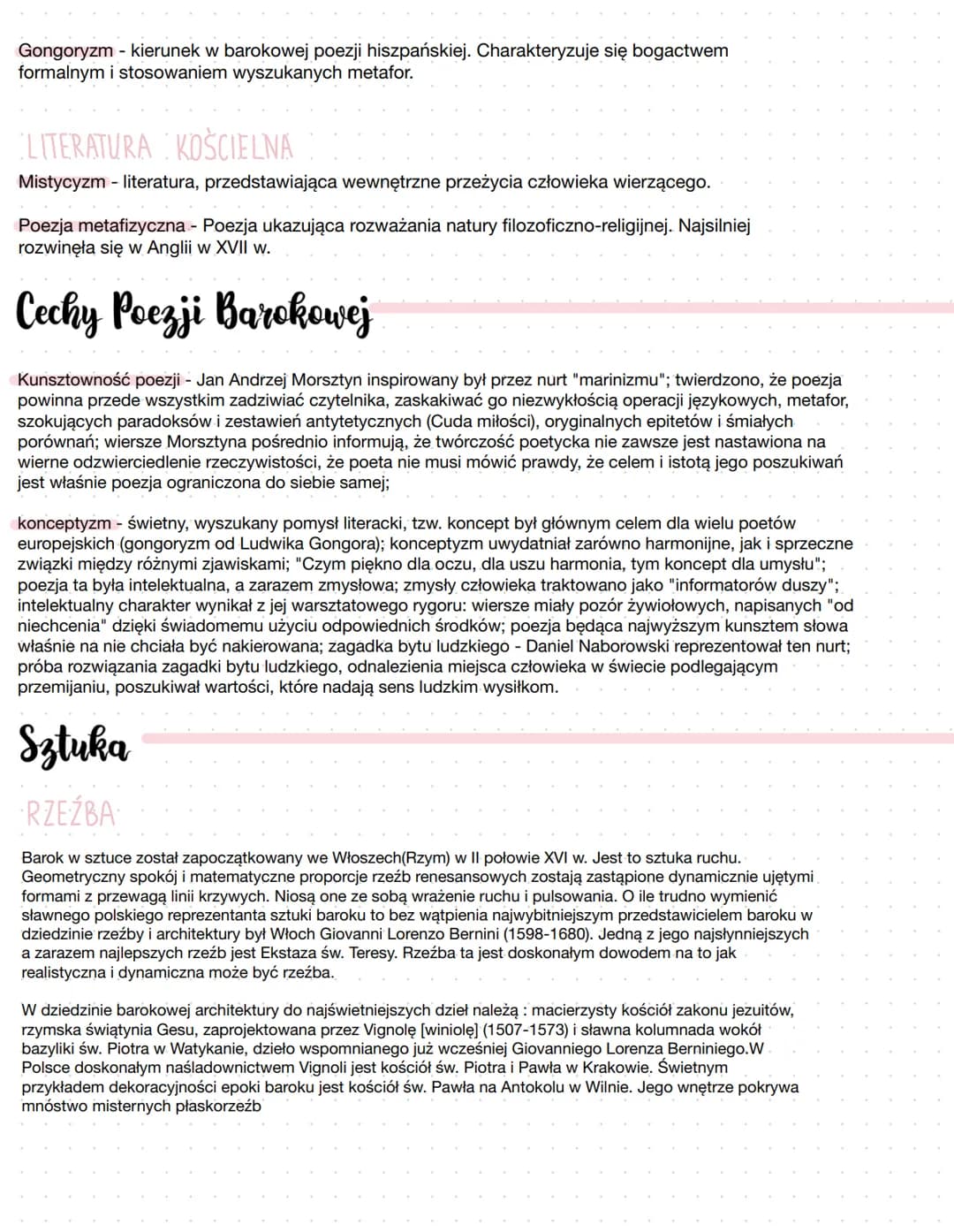 <h2 id="ramyczasowe">Ramy Czasowe</h2>
<p>Wczesny Barok (lata ok. 1580-1620)</p>
<p>Barok dojrzały (lata ok. 1620-1680)</p>
<p>Schyłek Barok