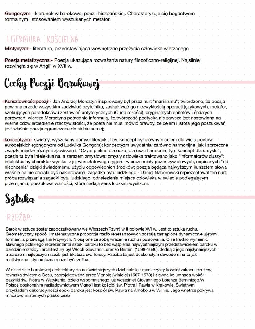 <h2 id="ramyczasowe">Ramy Czasowe</h2>
<p>Wczesny Barok (lata ok. 1580-1620)</p>
<p>Barok dojrzały (lata ok. 1620-1680)</p>
<p>Schyłek Barok