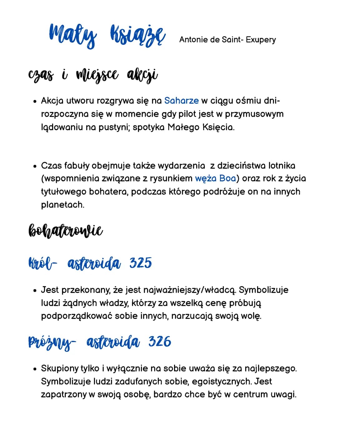 Mały Książe 