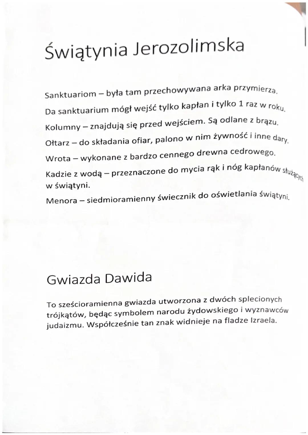 W starożytnym Izraelu
Najważniejsze dzieje Izraelitów, nazywanymi Żydami, nie są dobrze
znane.
Opisane są bardzo ogólnie w Biblii.
Badacze u
