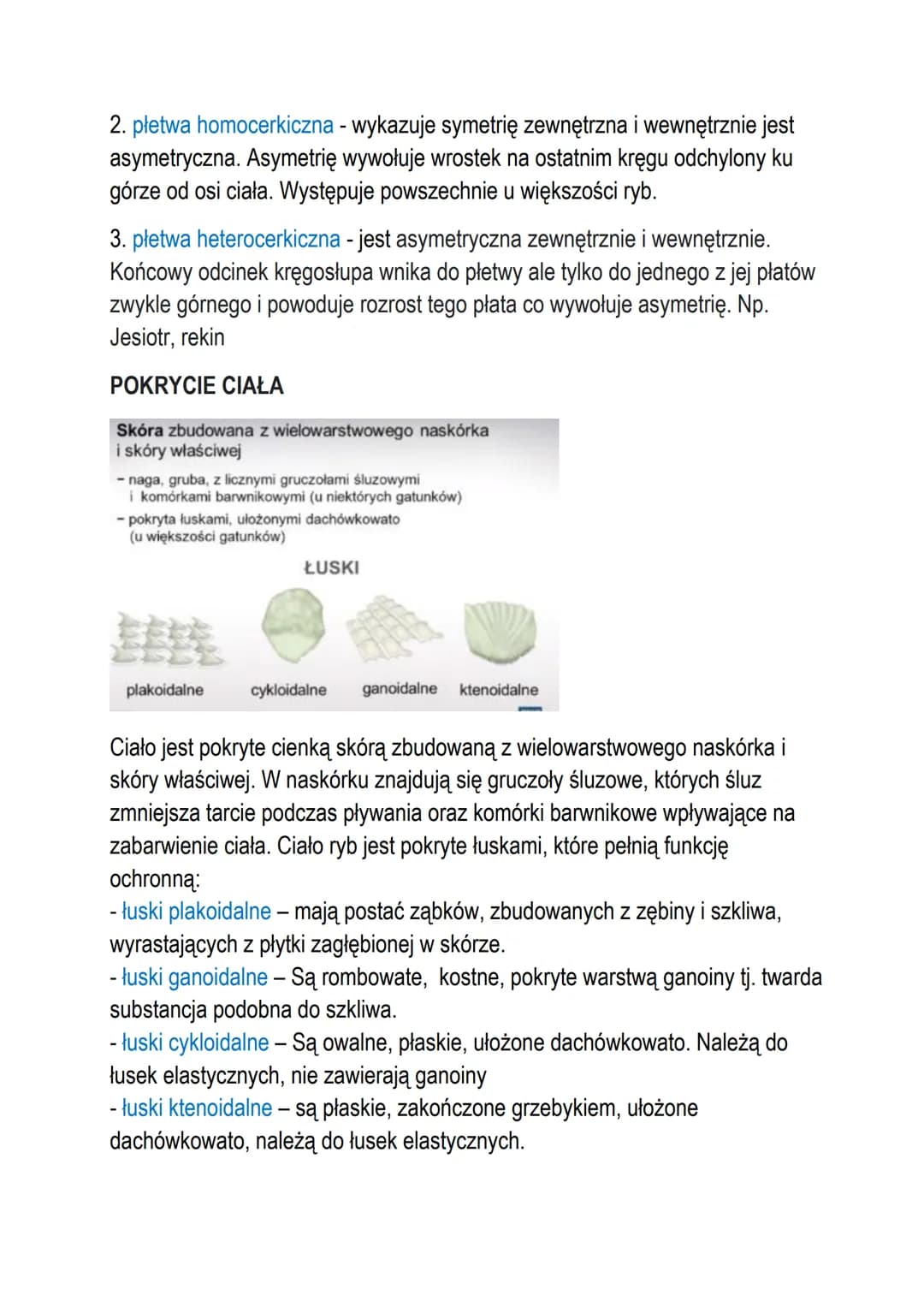T: Ryby - żuchwowce pierwotnie wodne.
Ryby są one podstawą funkcjonowania ekosystemów wodnych, ryby są tam
drapieżnikami, regulują ilość oso