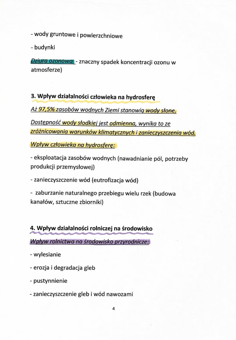WPŁYW CZŁOWIEKA NA ŚRODOWISKO
1. Konflikt w relacji człowiek-środowisko
antropoptesja - negatywne oddziaływanie człowieka na
środowisko
PROD