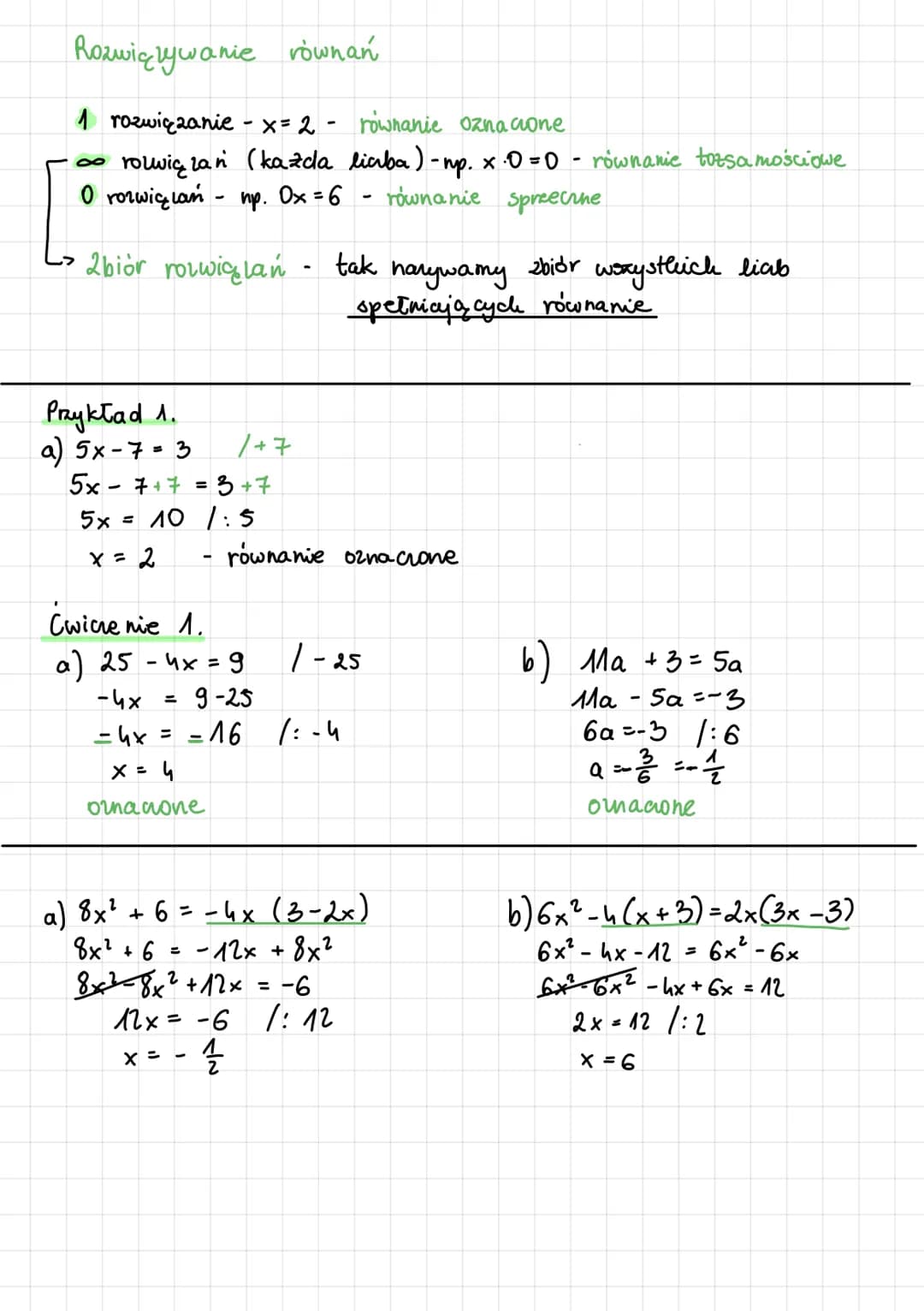
<p>In this section, we will delve into solving equations of various difficulty levels. Whether you are looking for tasks related to solving