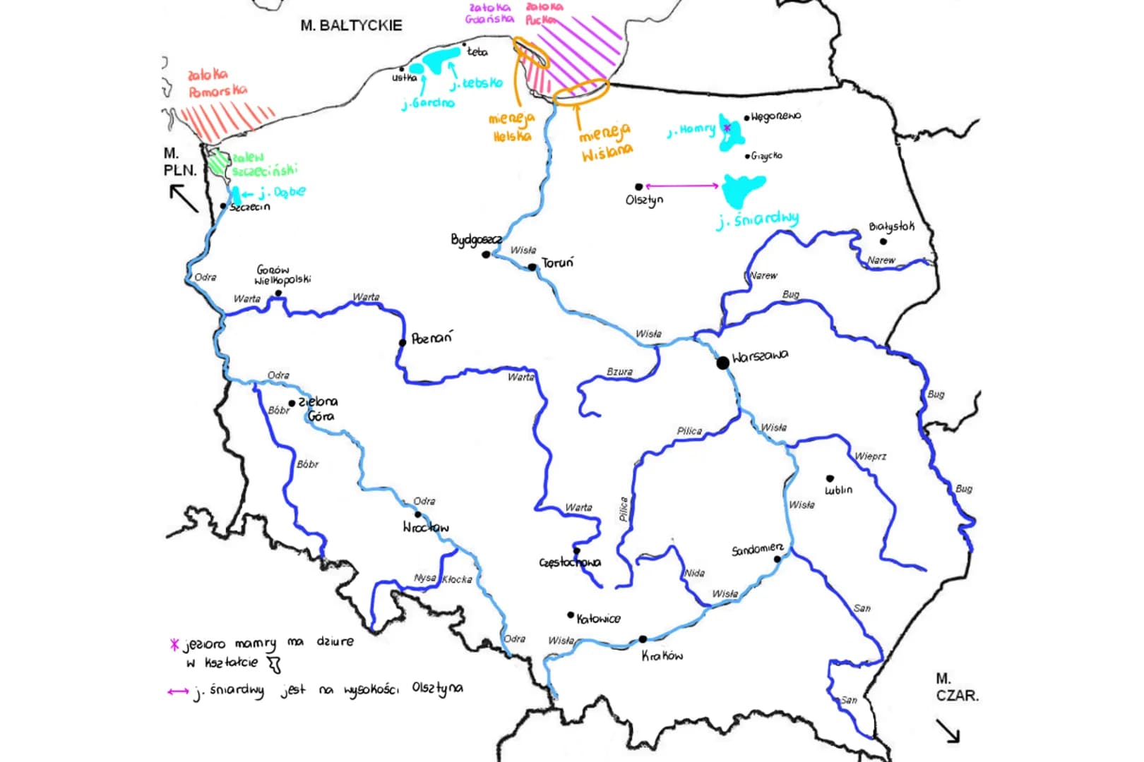 zato ka
Pomorska
M.
PLN.
A
Odra
zalew
Secaeciński
j. Dobie
Szczecin
GORów
Wielkopolski
Warta
M. BALTYCKIE
Odra
● Zielona
Góra
Bóbr
Bóbr
Wart