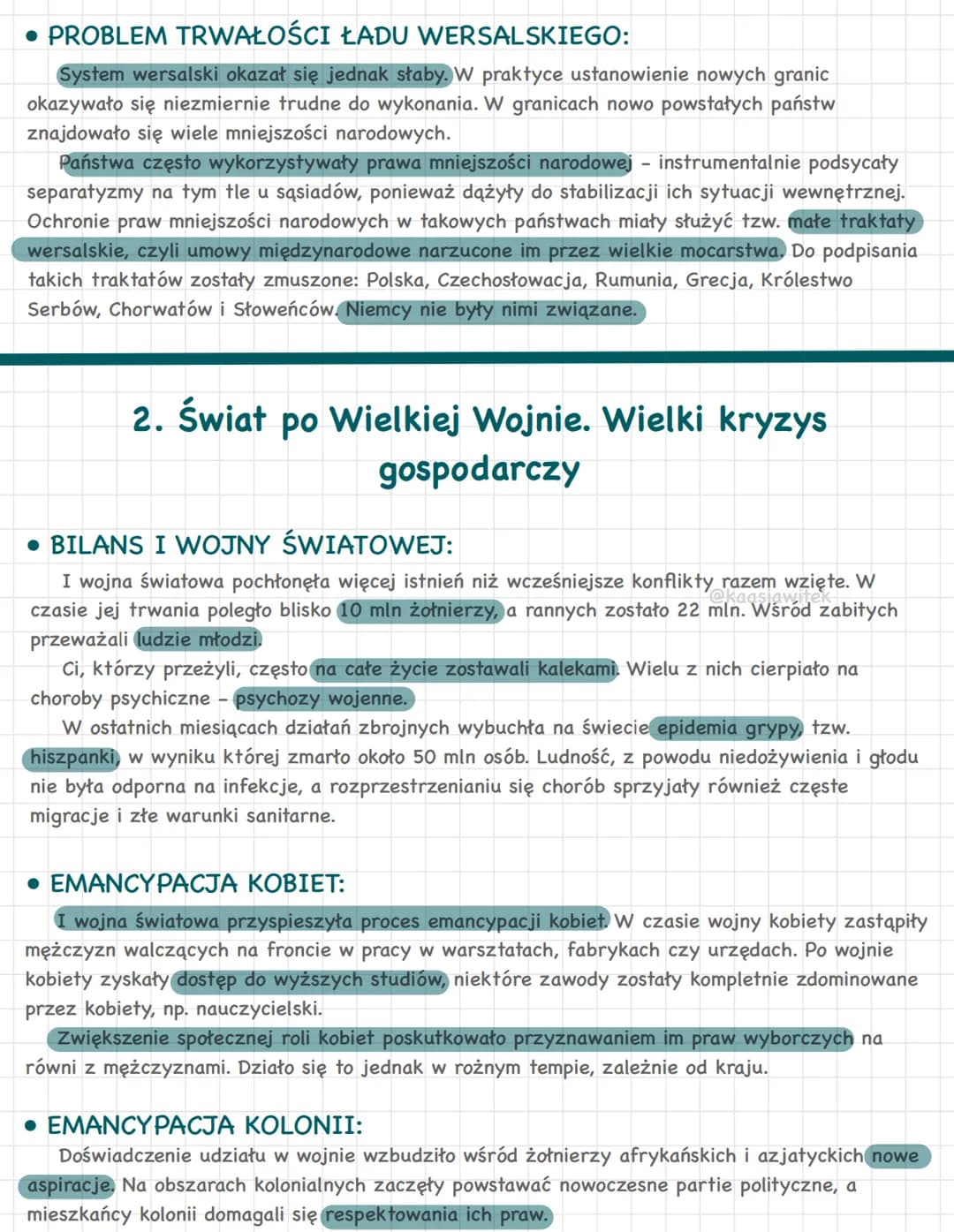 EUROPA I ŚWIAT W OKRESIE
MIĘDZYWOJENNYM
1. Ukształtowanie się systemu wersalskiego
• KONFERENCJA W PARYŻU:
Po wejściu w życie zawieszenia br