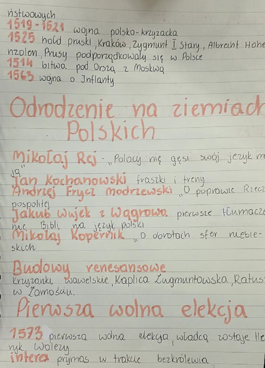 Demokracja szlachecka
1505 demokracjo. slachecka, po konstytucji Nihil novi
(nic nowego) król niemoże wprowadzić bez zgody szla
Jana Olbrach