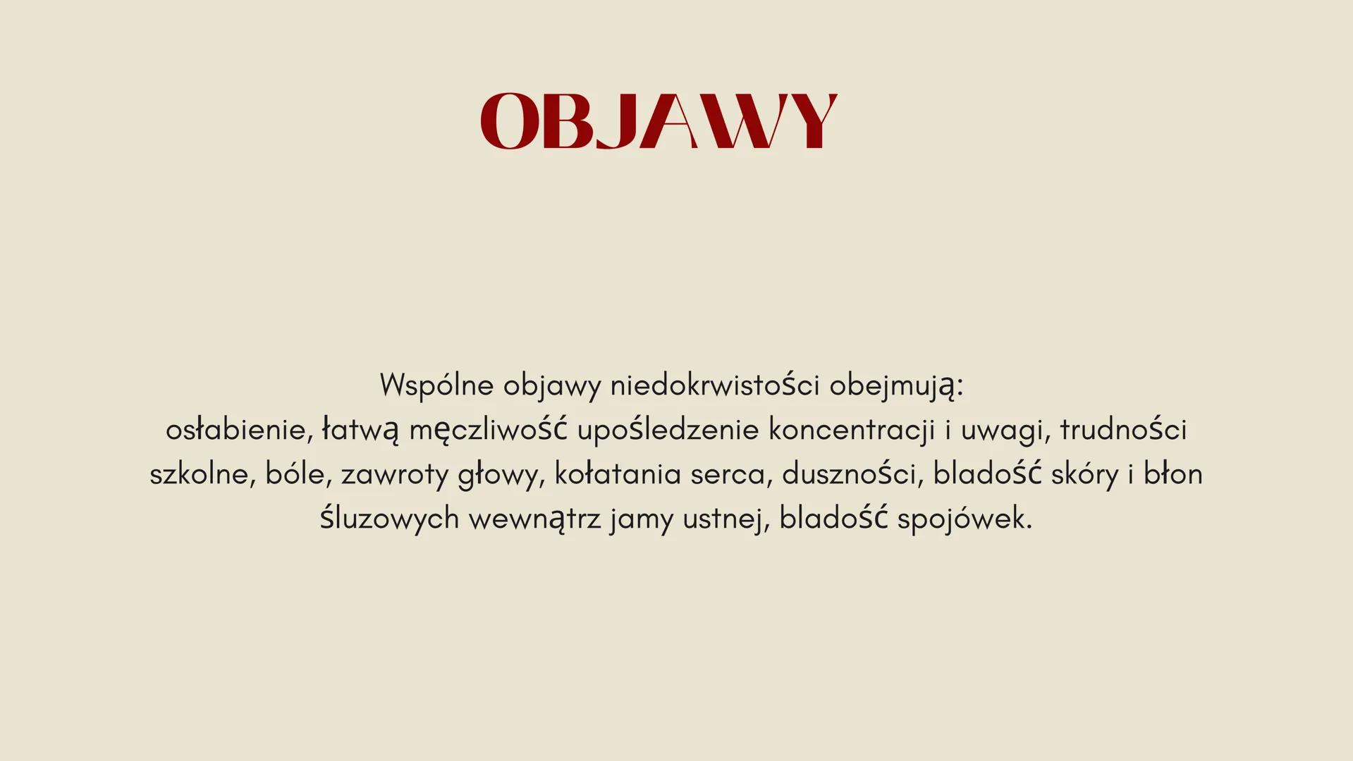 Anemia
R ANEMIA - CO TO?
Anemia to choroba przebiegająca z obniżeniem ilości
erytrocytów, czyli krwinek czerwonych. Erytrocyty to komórki
kr