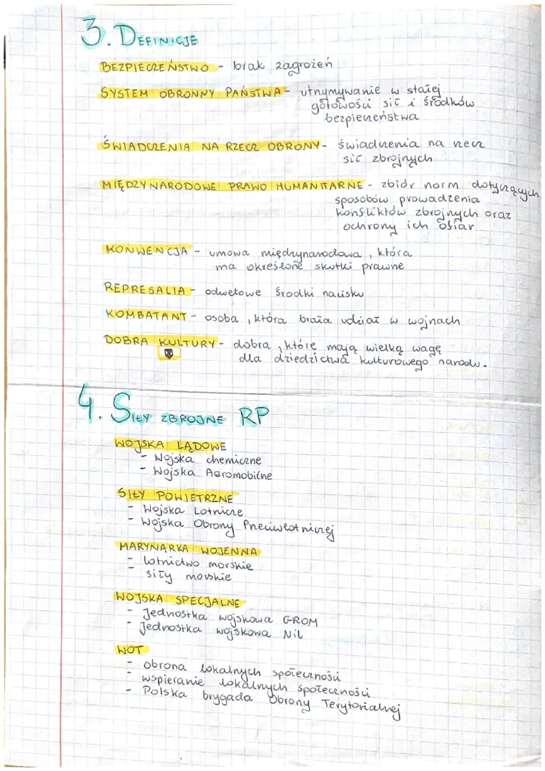 edukacja dla
bezpieczeństwa
ROZDZIAŁ: 111
System obronny państwa
1. SKRÓTY
NATO- Pakt Poinochoatlantycki (założony 1949.) (PL 1999.)
podarow