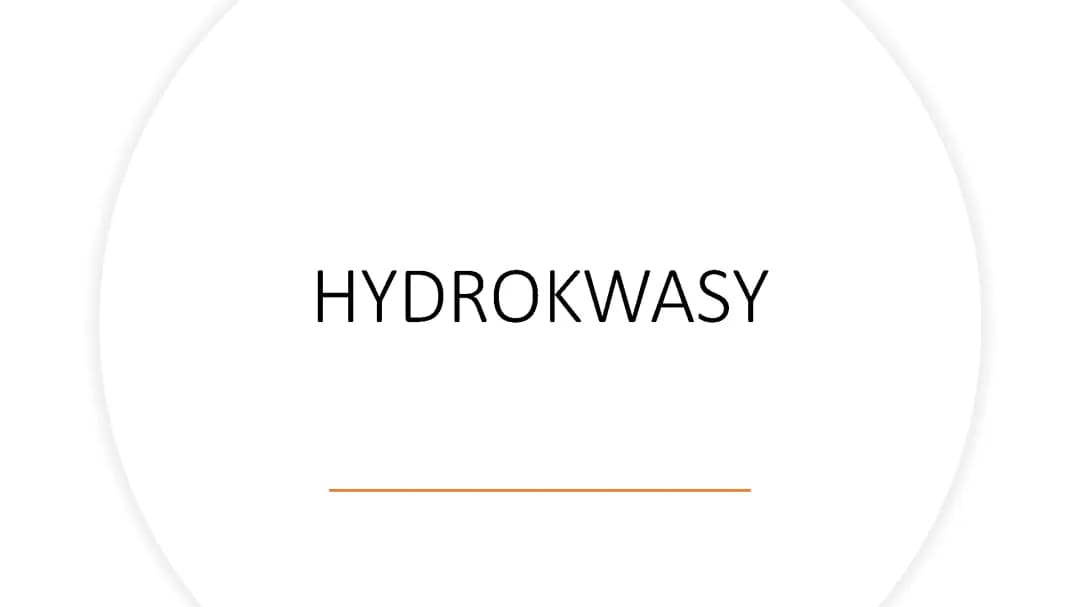 HYdrokwasy