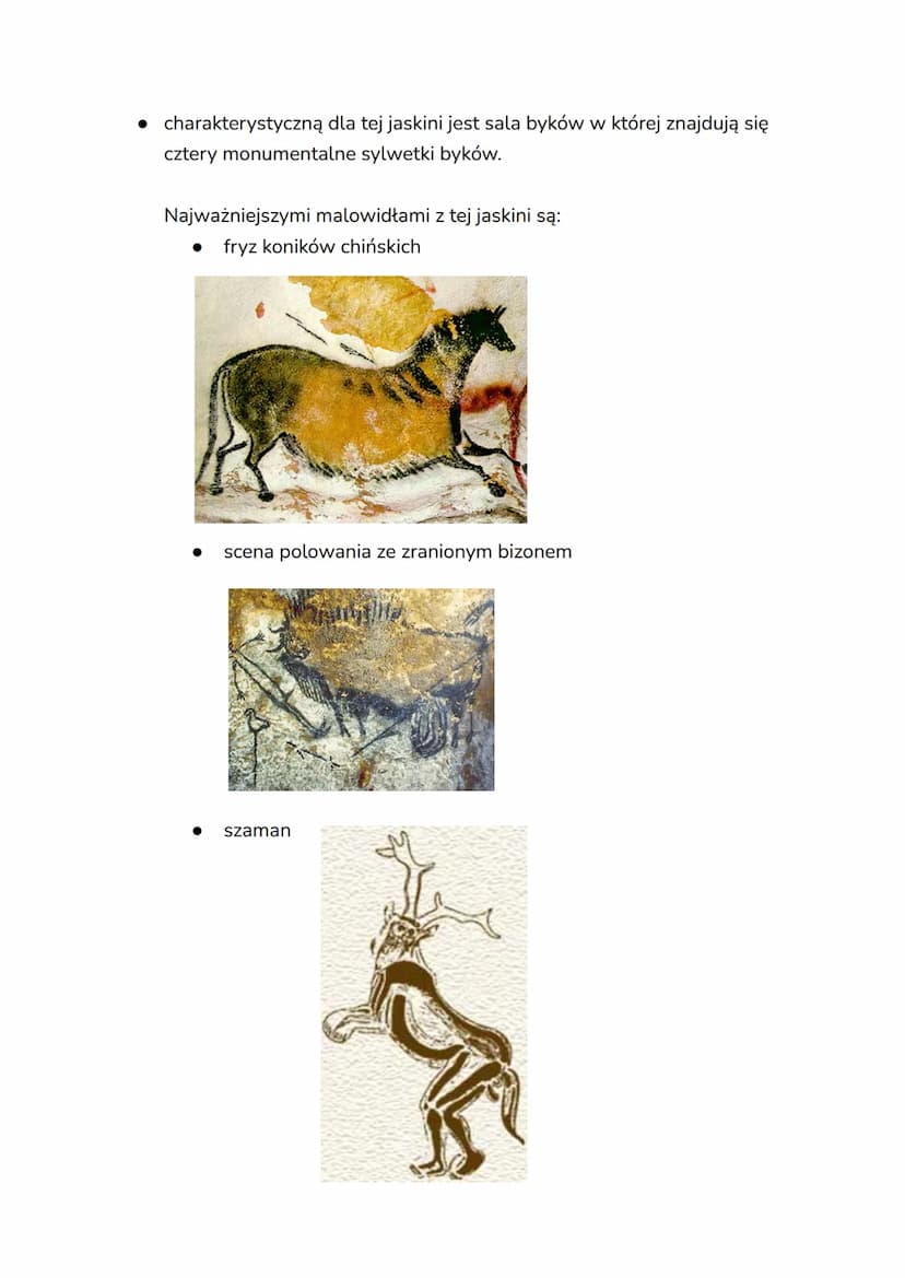PREHISTORIA
➤ Są to najdawniejsze czasy, pradziejowa sztuka
> Okres ten dzielimy na:
o Paleolit- ok. 550 tys. lat p.n.e
O Mezolit- ok. 8 tys