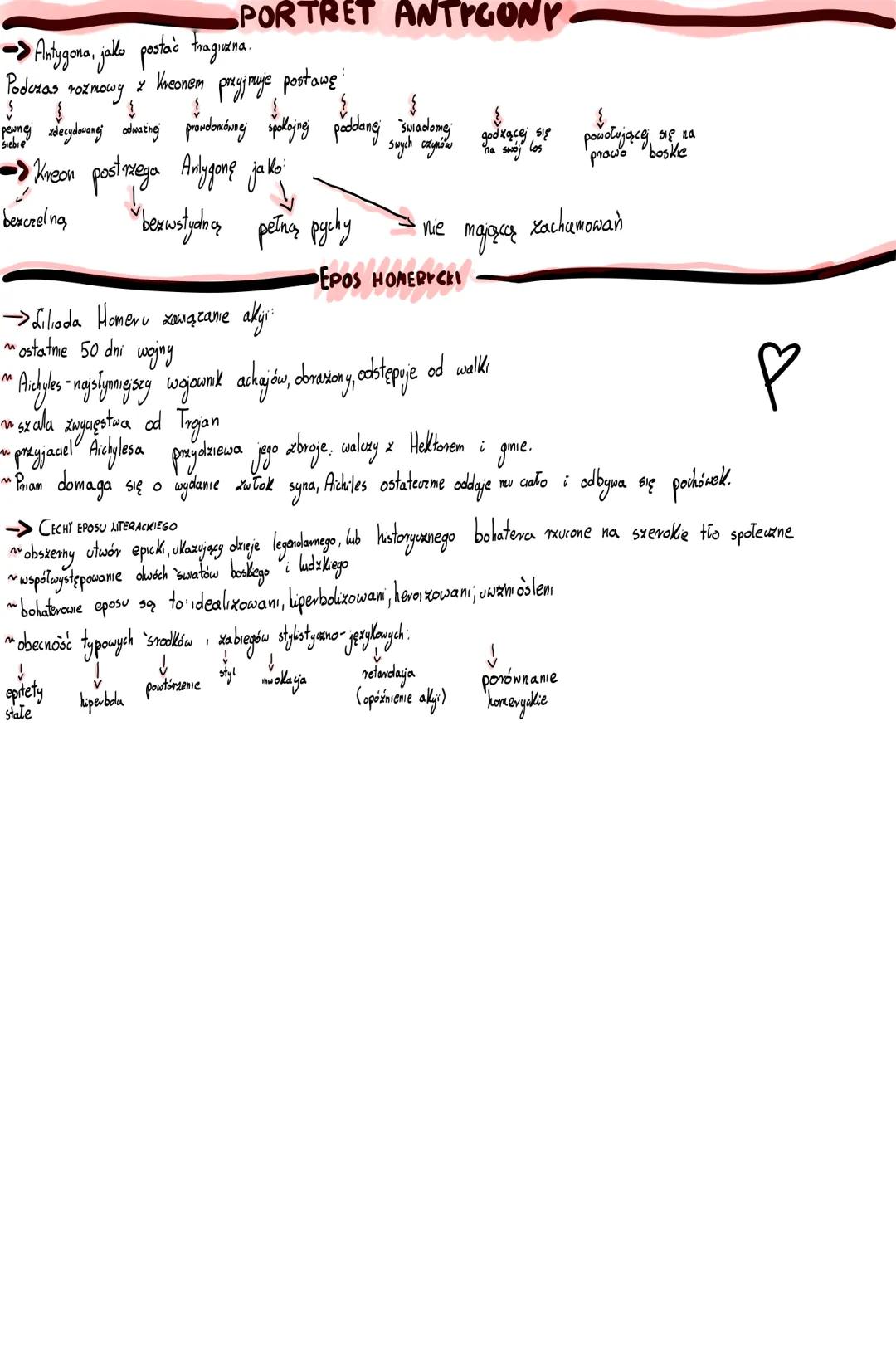 Podczas
• Antygona, jallo postać Fragiuzina.
rozmowy
Kreonem
L
{
$
{
1
{
pewnej zdecydowanej odważnej prowdomównej spokojnej poddanej świado