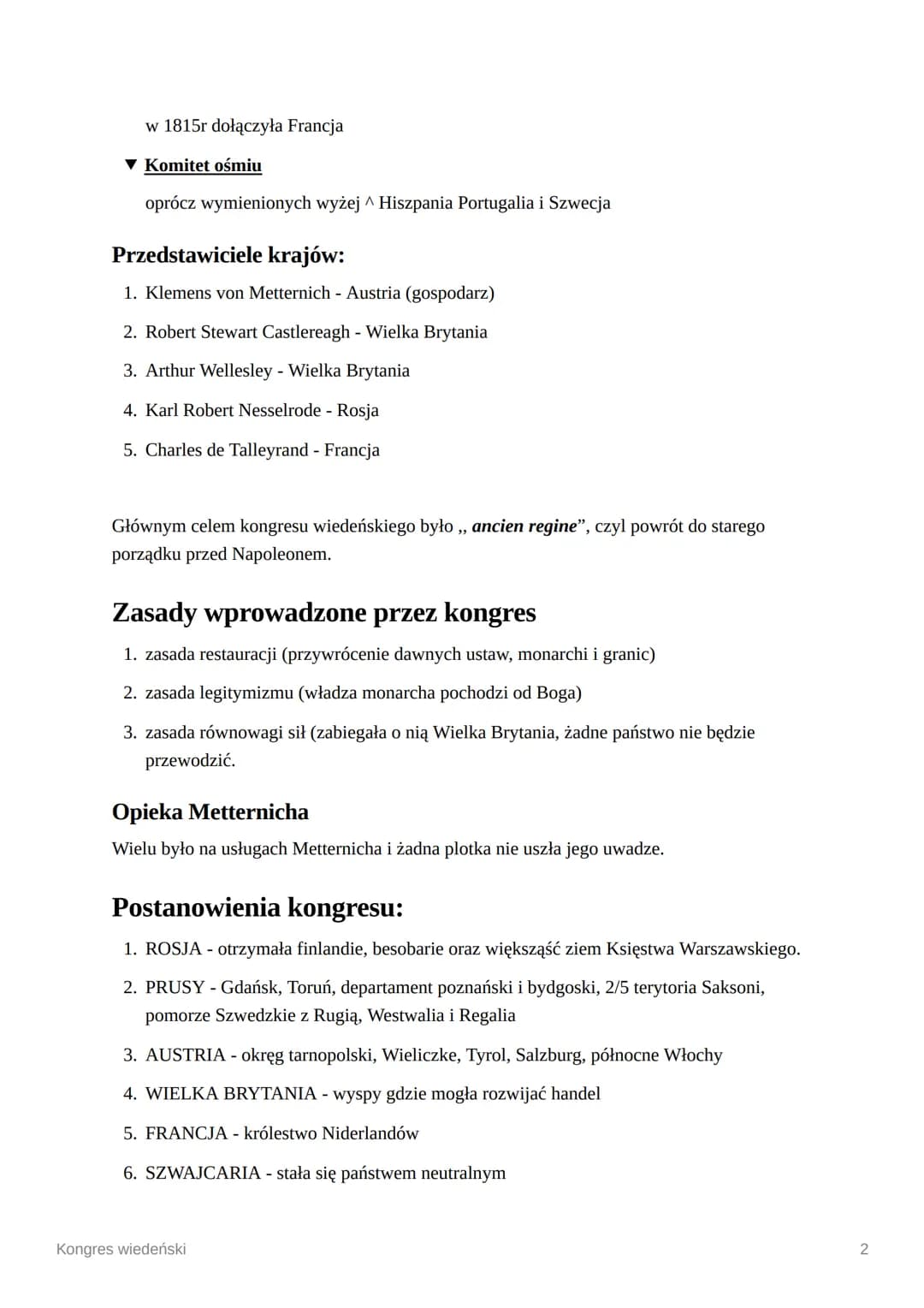 Kongres wiedeński
belle epoque
XIX wiek
1789
rewolucja francuska
1918
zakończenie I wojny światowej
przypomnienie:
| 1813 bitwa pod lipskiem