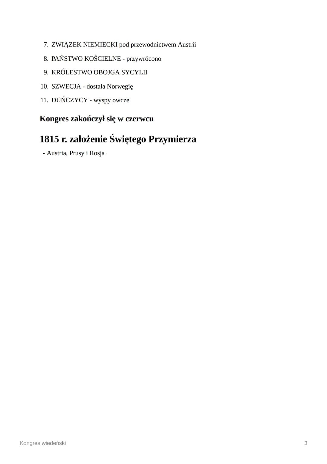 Kongres wiedeński
belle epoque
XIX wiek
1789
rewolucja francuska
1918
zakończenie I wojny światowej
przypomnienie:
| 1813 bitwa pod lipskiem