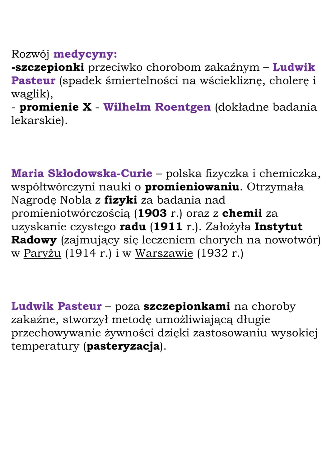 Postęp techniczny i kultura
przełomu XIX i XX wieku
Nauki przyrodnicze i medycyna
Teoria ewolucji – Karol Darwin – rośliny, zwierzęta i
ludz