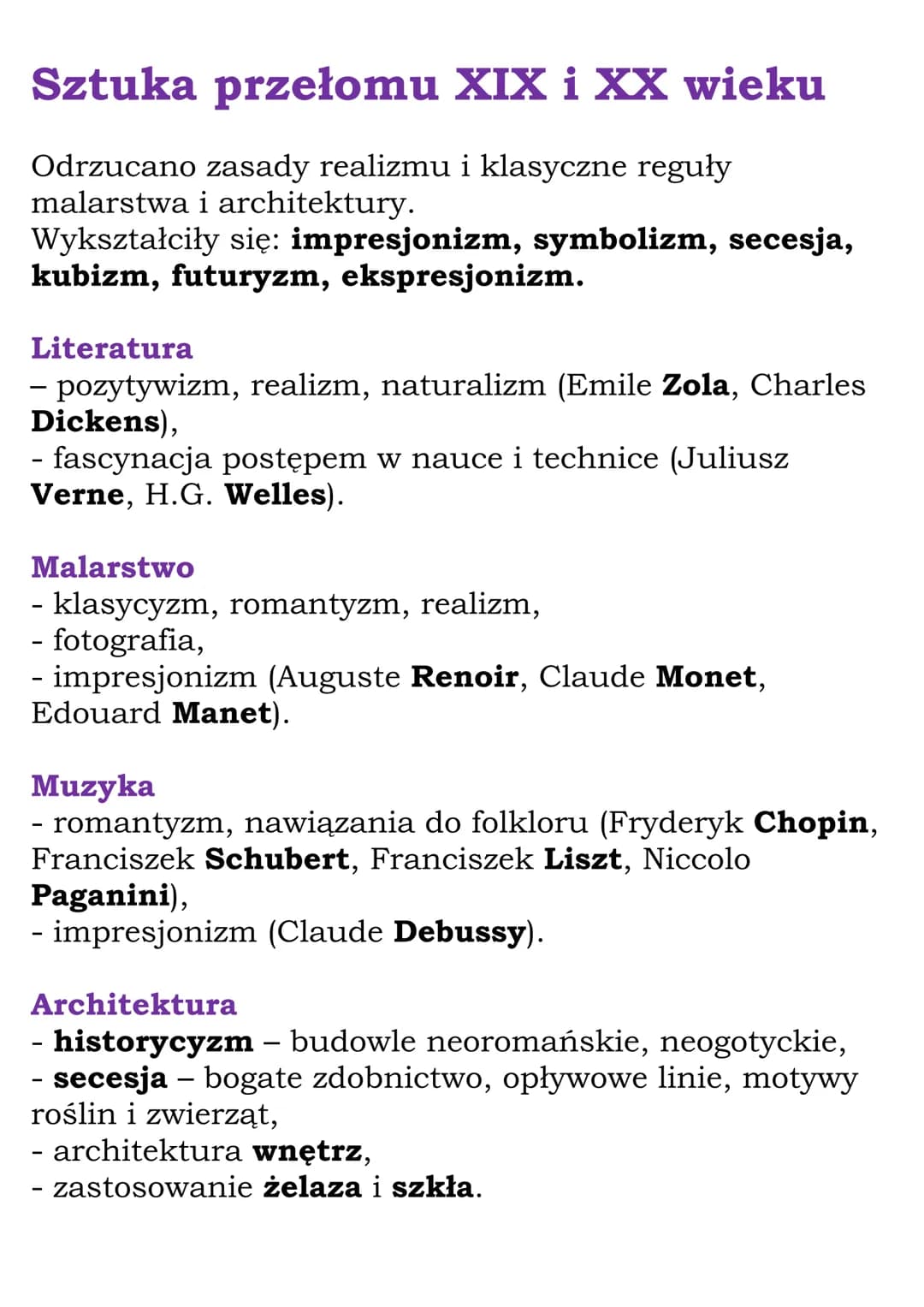 Postęp techniczny i kultura
przełomu XIX i XX wieku
Nauki przyrodnicze i medycyna
Teoria ewolucji – Karol Darwin – rośliny, zwierzęta i
ludz