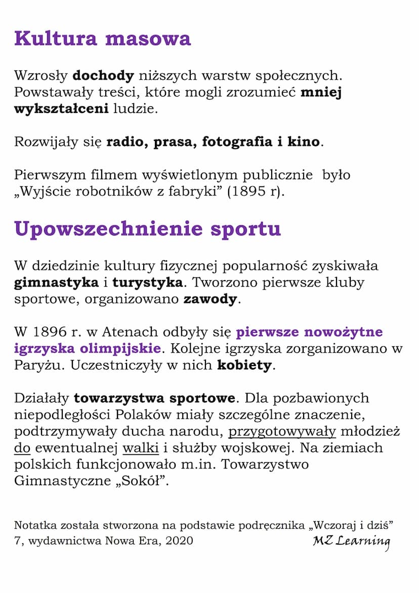 Postęp techniczny i kultura
przełomu XIX i XX wieku
Nauki przyrodnicze i medycyna
Teoria ewolucji – Karol Darwin – rośliny, zwierzęta i
ludz