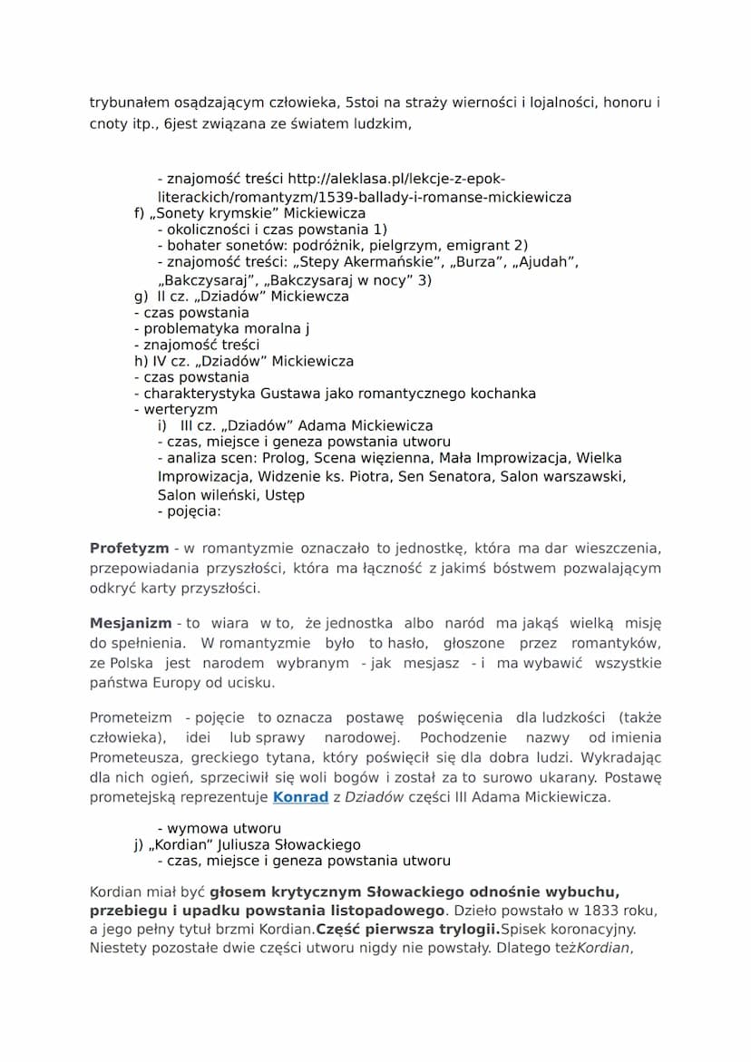 Romantyzm
a) Nazwa i czas trwania epoki w Polsce
Wydanie pierwszego tomu poezji Adama Mickiewicza (1822) - upadek powstania
styczniowego (18