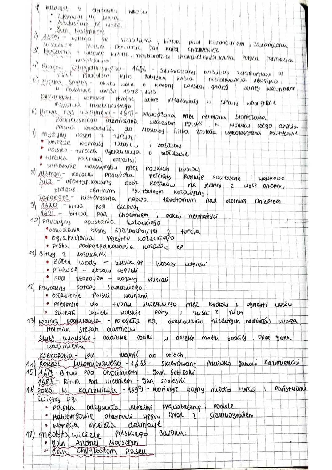 Potop Szwedzki i Jan III Sobieski: Ciekawostki dla Ciebie