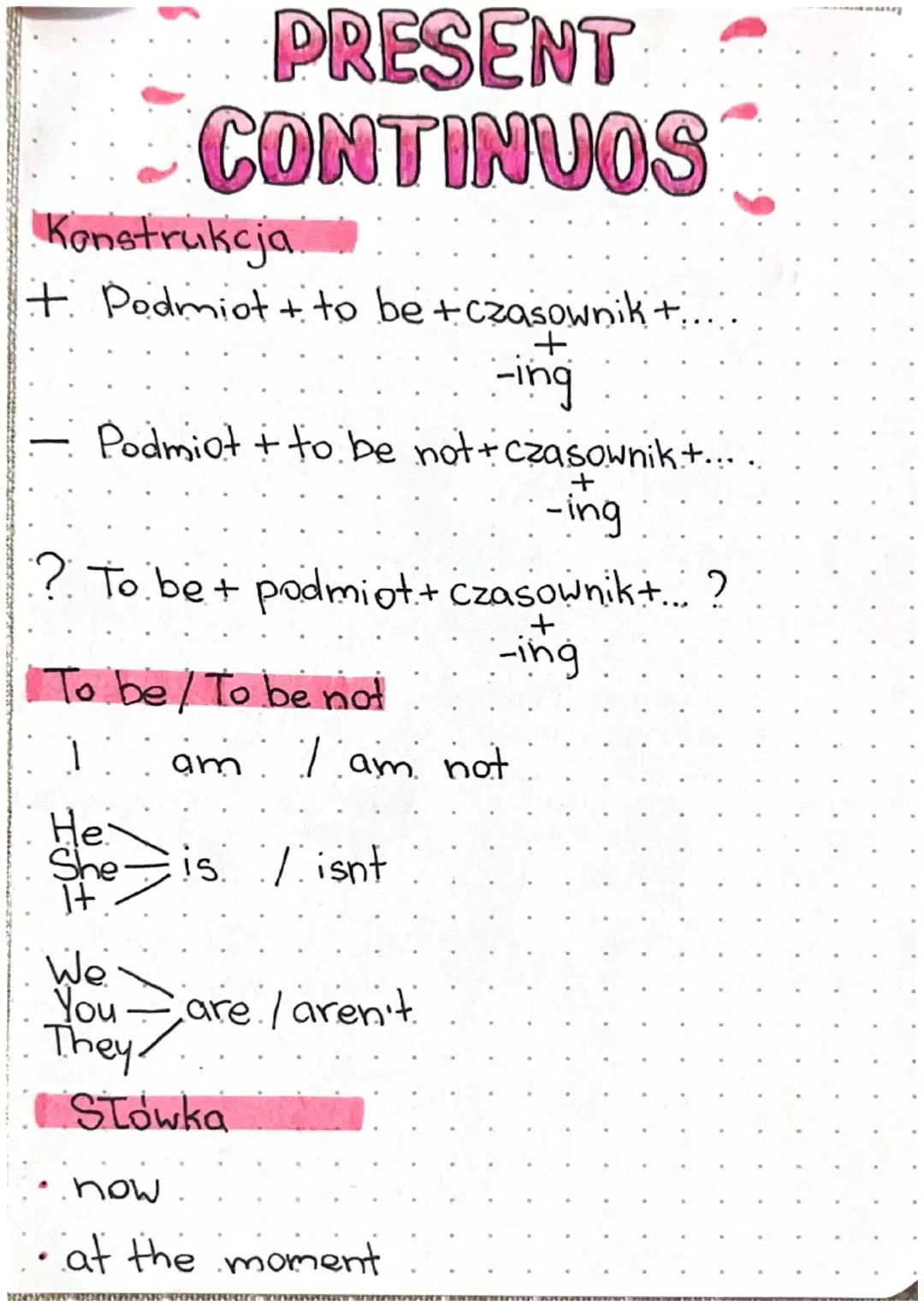Understanding the Present Continuous Tense
