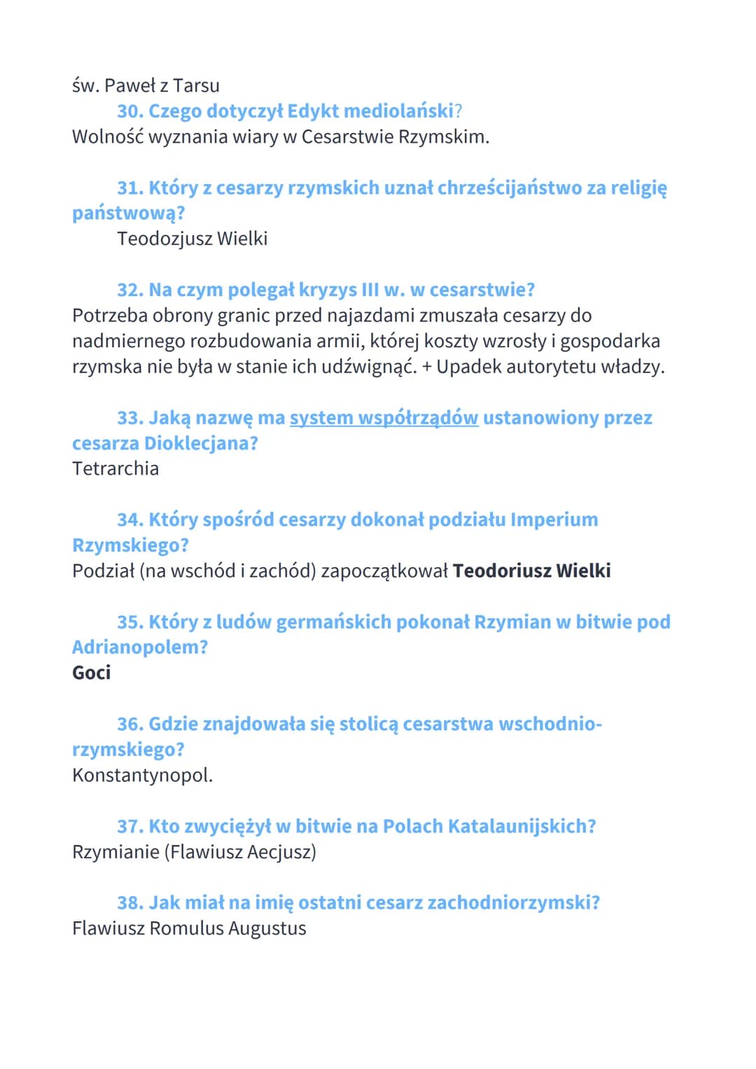 Dzieje starożytnego Rzymu
1. Dwaj bracia, z których jeden został królem Rzymu
Romulus i Remus (Romulus)
2. W jakich latach Rzym pozostawał k