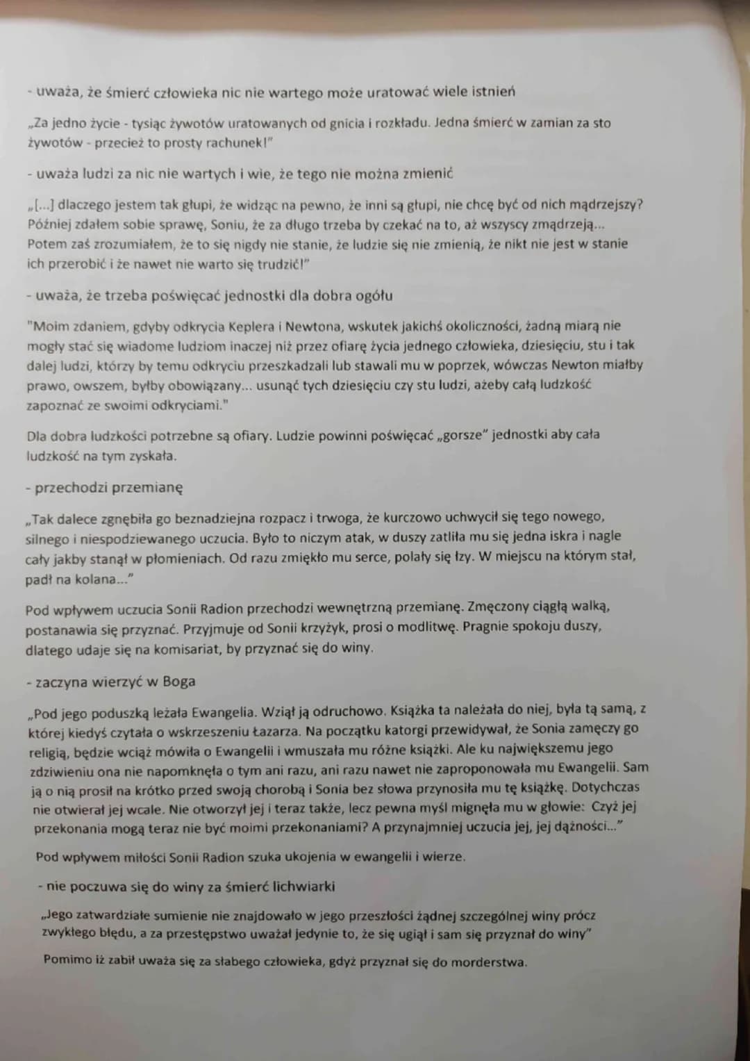 Raskolnikow: Cechy, Charakterystyka i Wygląd