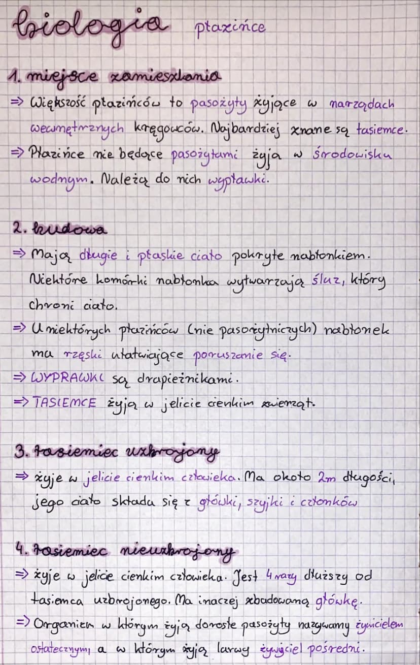 biologia pierścienice
7. miejsce zamieszkania i wygląd
⇒ Większość żyje w morzach i oceanuch, głównie w glebie.
=> Maja wydłużone, walcowane