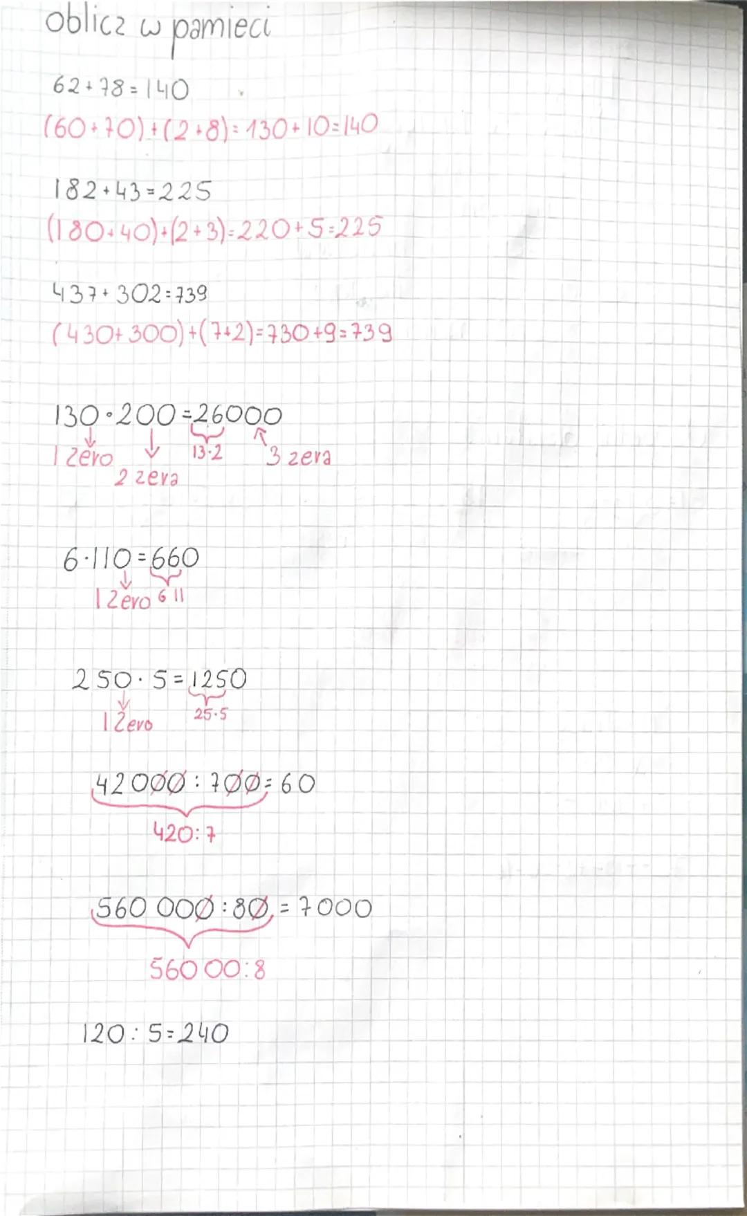 # Matematyka
rachunki pamięciowe
liczbach naturalnych

liczby pierwsze to liczby które dzielą
się przez 1 i przez samą siebie
2, 3, 13, 11, 