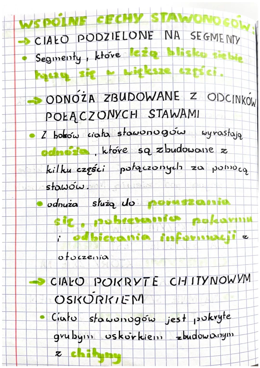 # lekcją

lemat: Cechy stawonogów.

## GDZIE ŻYJĄ STAWONDSI?

*   NIEMAL WSZYSTKIE TYPY ŚRODOWISK
*   Najczęściej zamieszkują LADY od
    wi