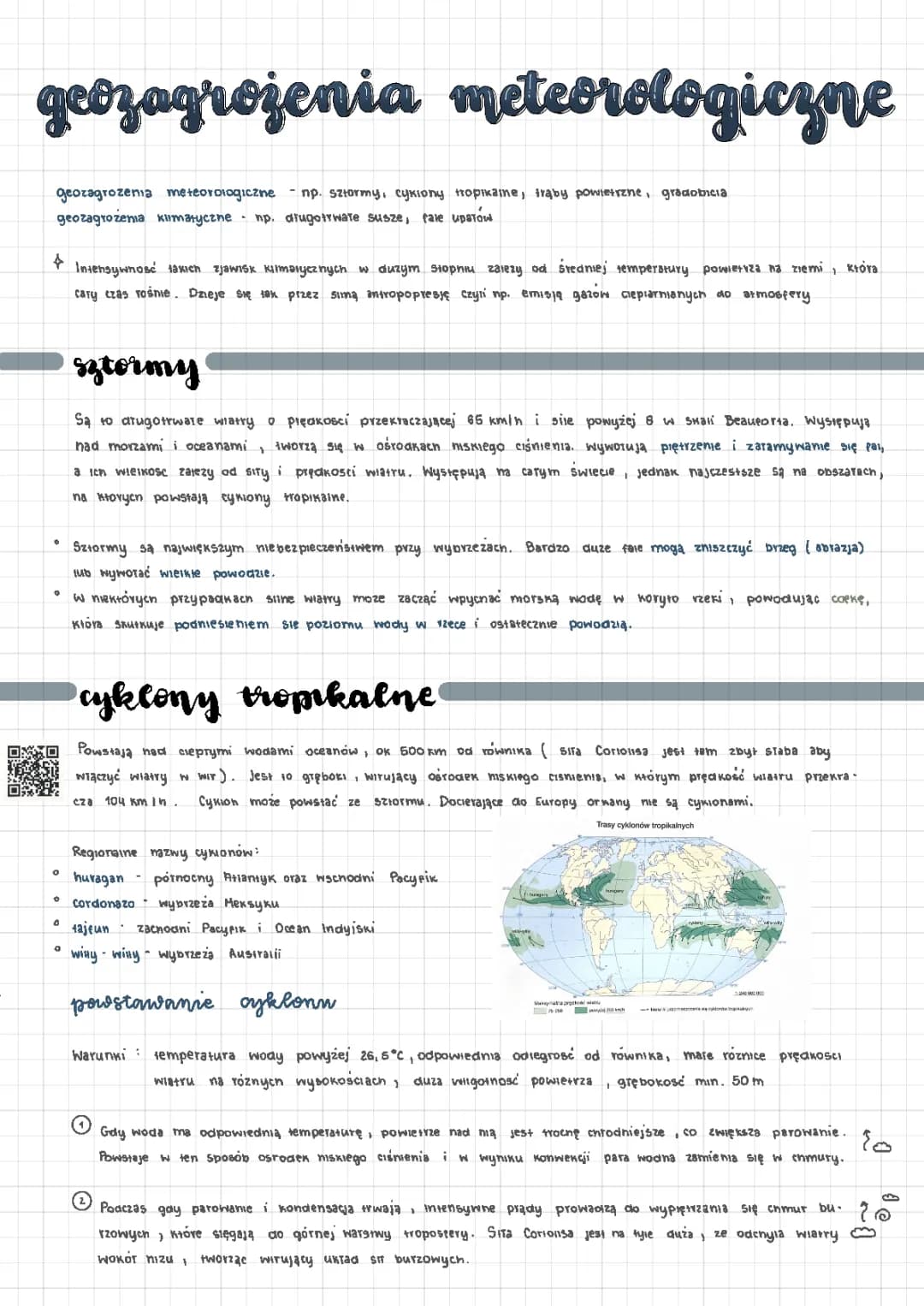 geozagrożenia meterologiczne 