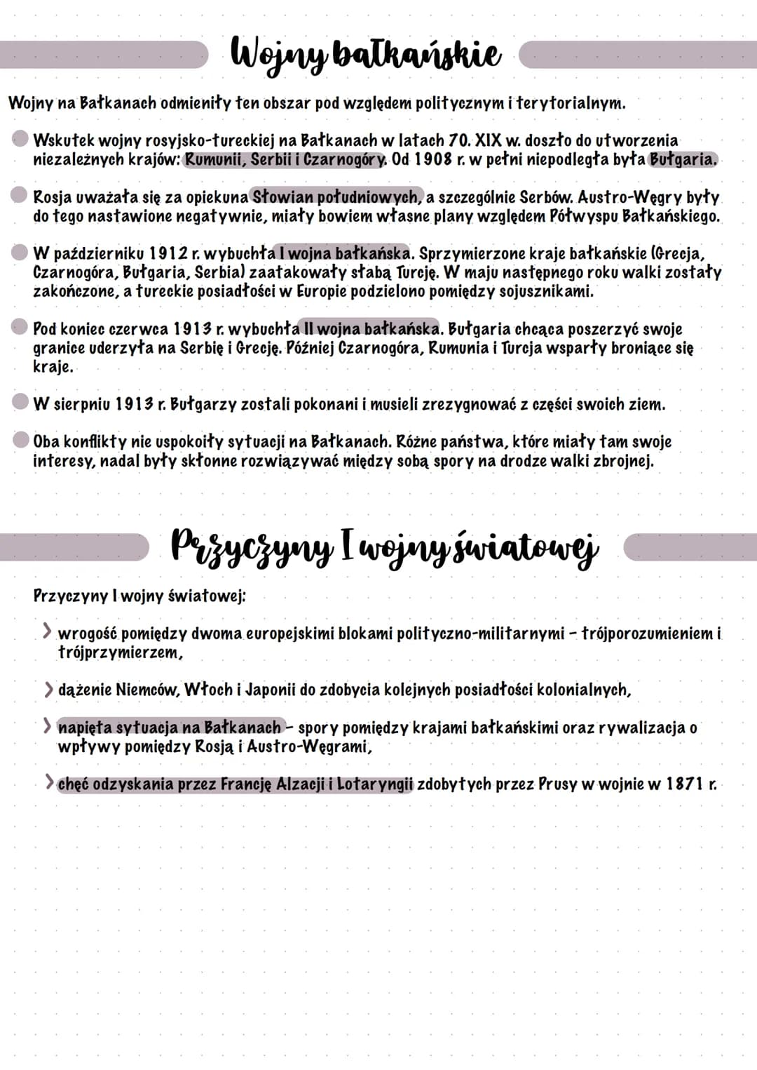 Przyczyny I wojny
światowej
Rywalizacja między mocarstwami
Na przełomie XIX i XX w. zaczęły narastać napięcia pomiędzy różnymi państwami.
Po