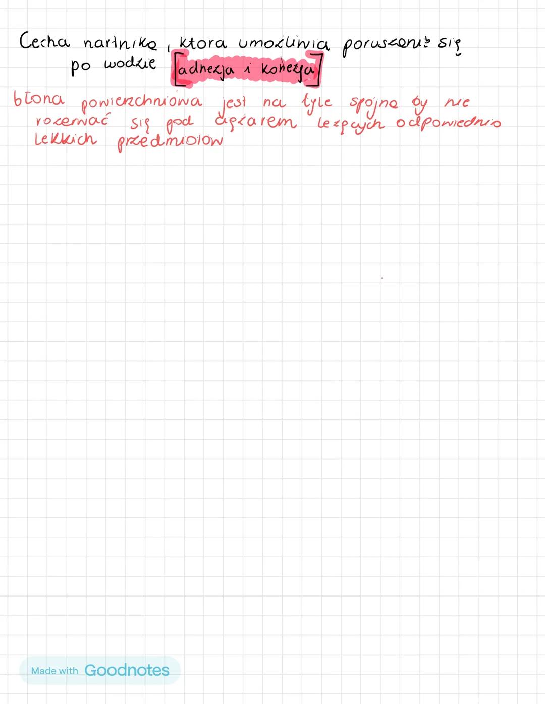 Made with Goodnotes # Budowa cząsteczki wody

•wigeenie
Kowarencyjne
spolerycon
ncowane

O

ujemny

H H

do detni

WIĄZANIA WYTWARZANE PRZEZ