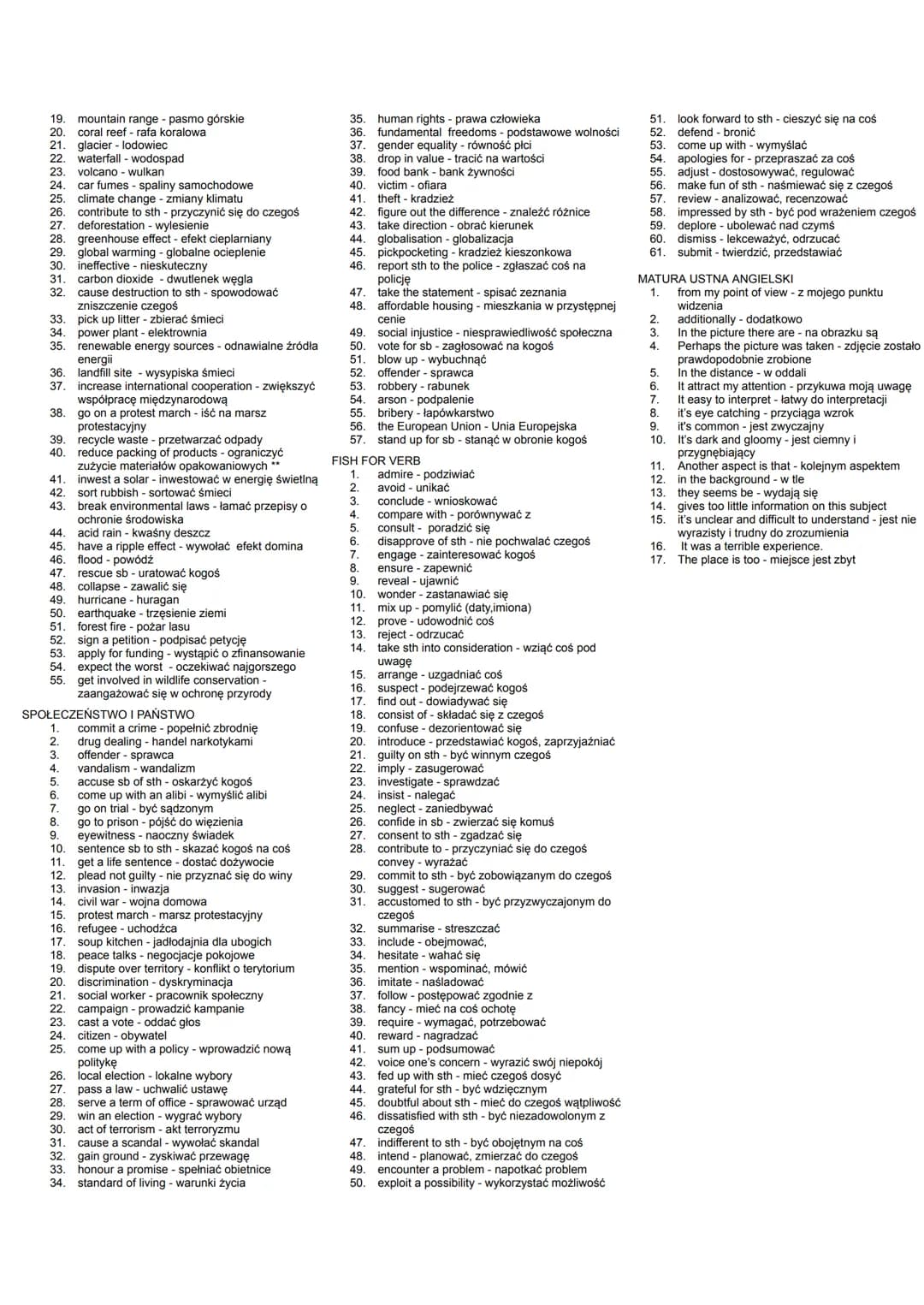 2
2.
3.
4
4.
plain-
5.
6
b.
CZŁOWIEK
1. surname nazwisko
occupation - zawód
elderly - starszy
- pospolity, nieatrakcyjny
overweight - z nadw