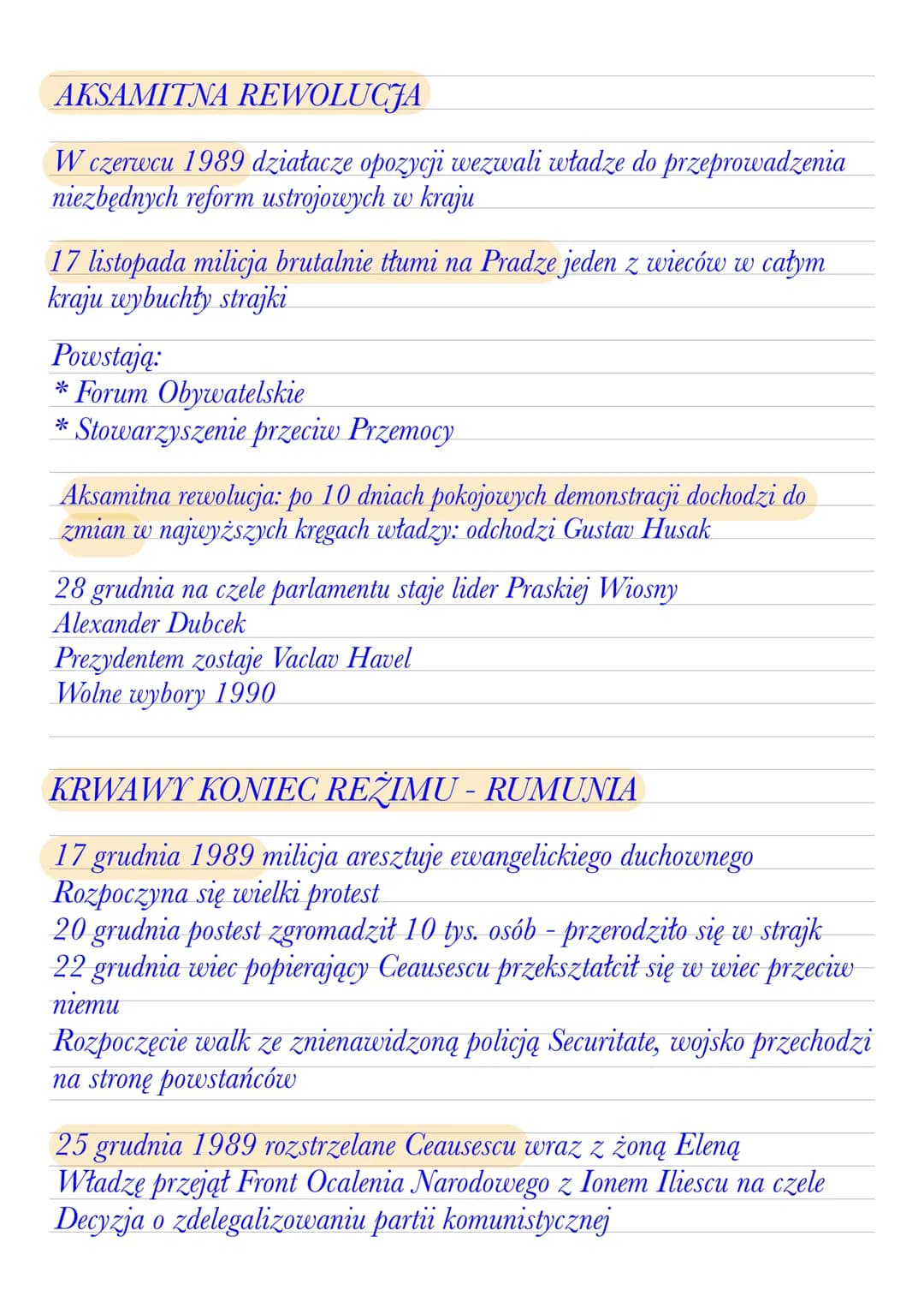 KRYZYS BLOKU KOMUNISTYCZNEGO
ZSRS W CZASACH BREŻNIEWA
Wedle doktryny Brezniewa nie dopuszczano do zwiększenia stopnia
niezależności krajów k