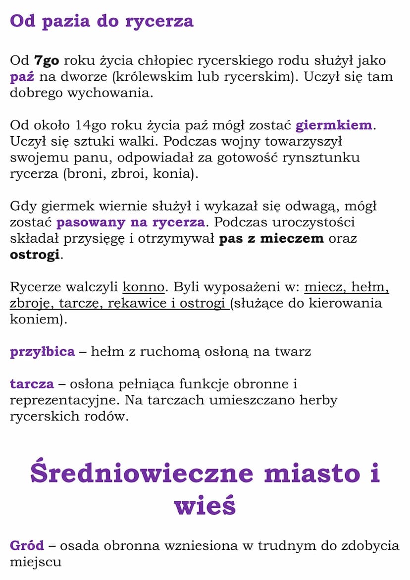 Społeczeństwo
średniowiecza
Cały dział
(NE, kl 5, dział V)
System feudalny
W średniowieczu uważano, że państwo jest własnością
władcy i cała