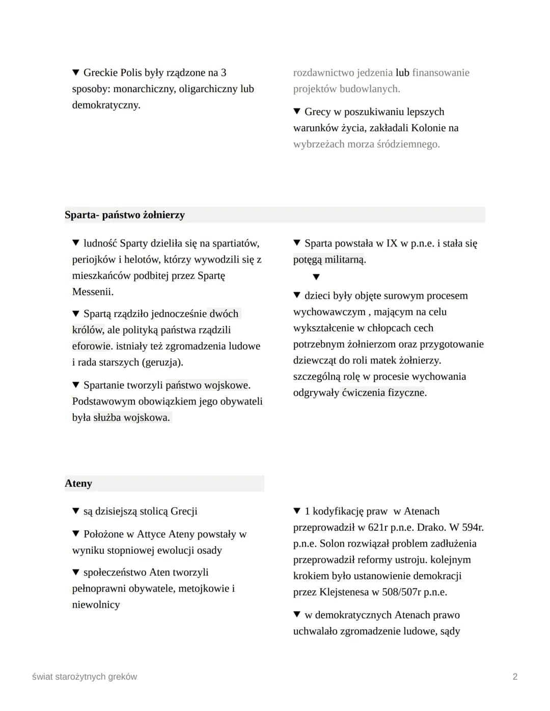 10.
świat starożytnych greków
Hellada i jej mieszkańcy
▼ starożytną Grecję nazywano Helladą, a
jej mieszkańców Hellenami
▾ Hellenowie integr