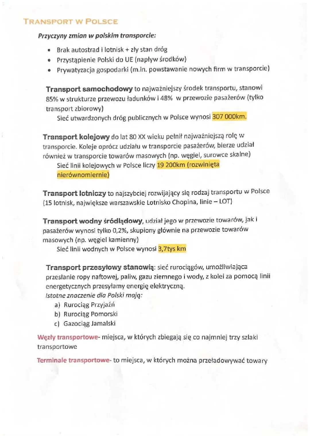 Transport w Polsce