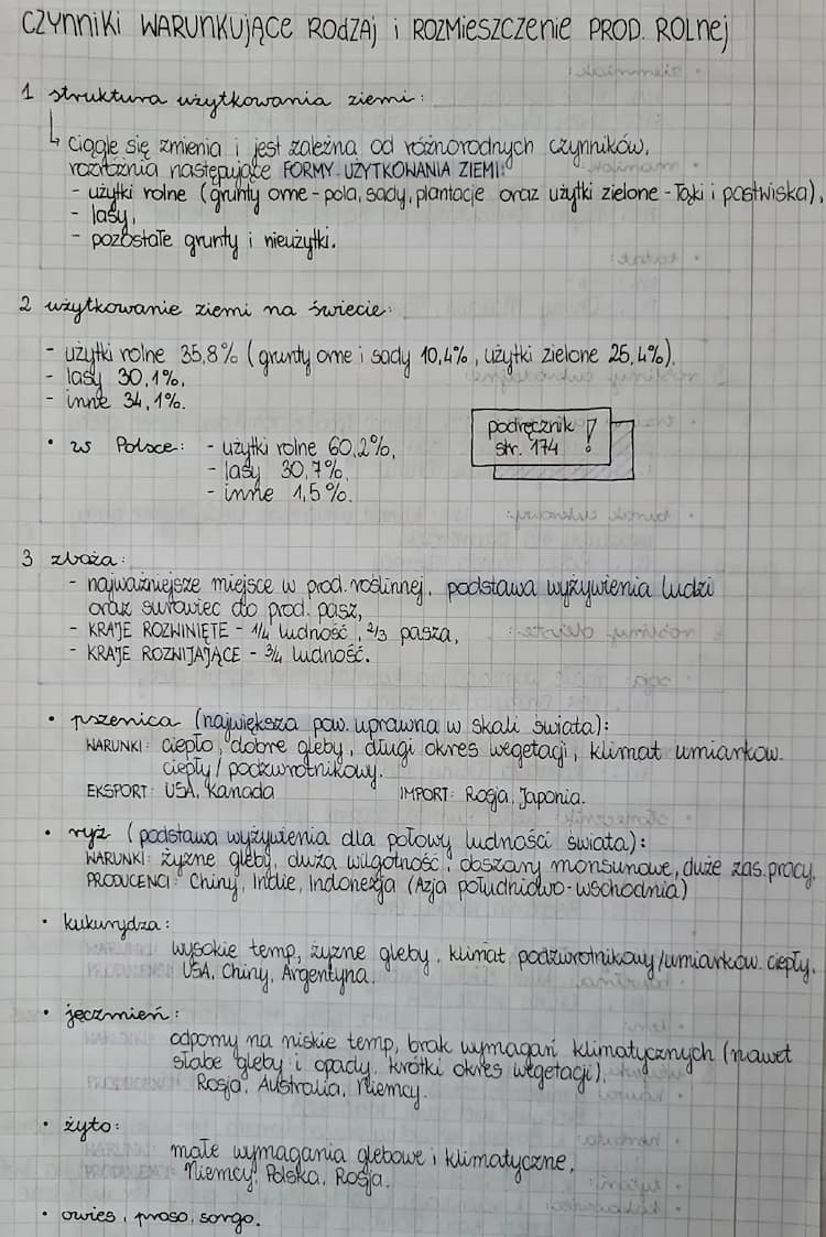 Know Rolnictwo: Czynniki warunkujące rodzaj i rozmieszczenie produkcji rolnej thumbnail