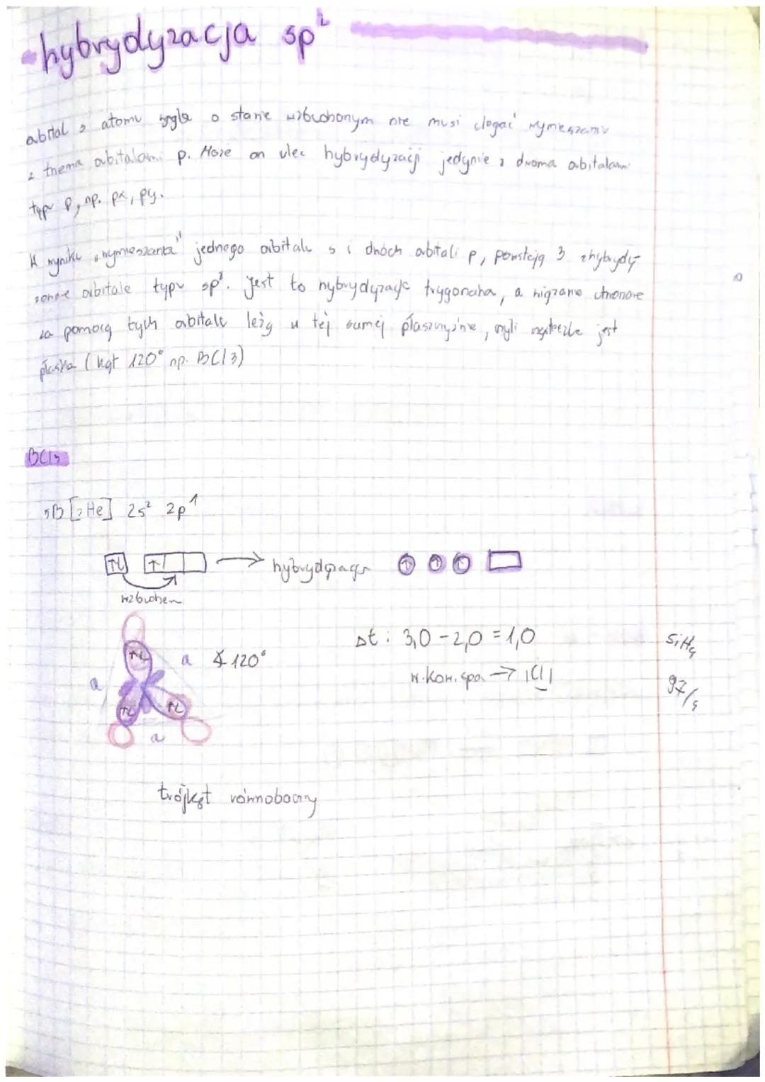 Hybrydyzacja orbitali
4
• Kształt oubitalu zhybrydyzowanego
HYBRYDYZACJA - to proces polegający
na zmieszaniu się orbitali atomorych
voinych