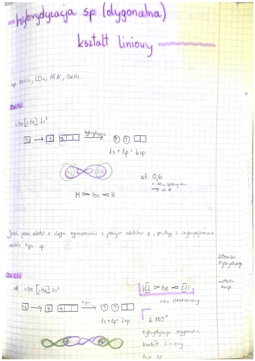 Hybrydyzacja orbitali
4
• Kształt oubitalu zhybrydyzowanego
HYBRYDYZACJA - to proces polegający
na zmieszaniu się orbitali atomorych
voinych