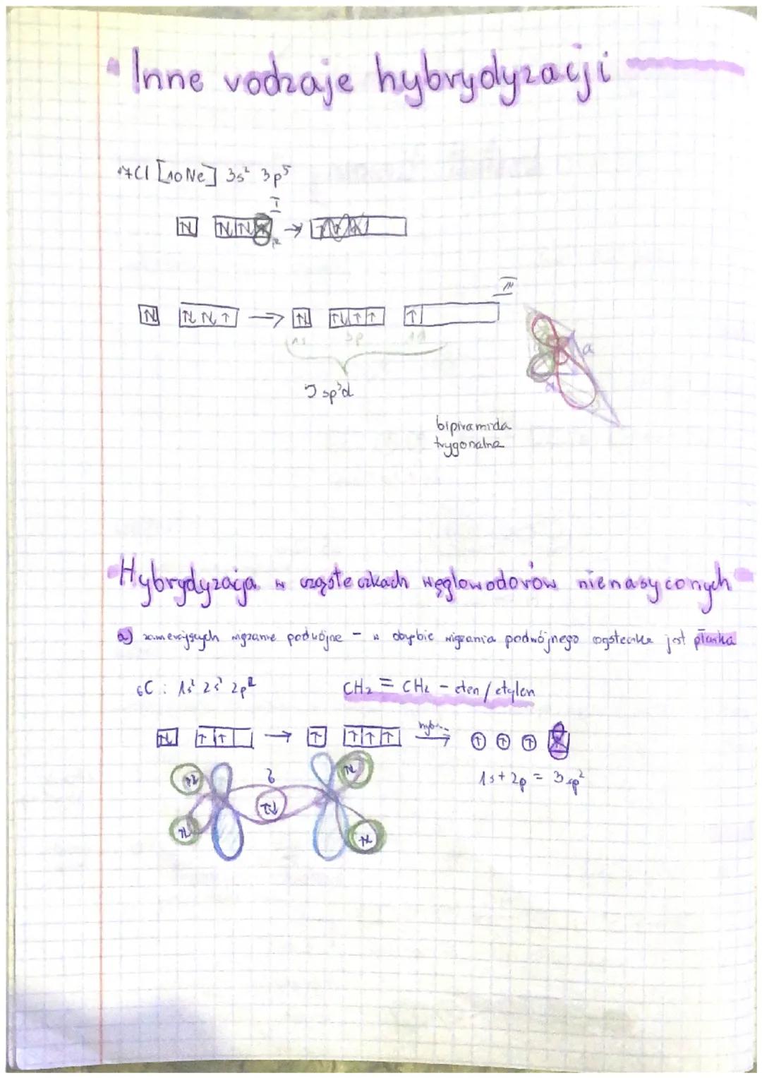 Hybrydyzacja orbitali
4
• Kształt oubitalu zhybrydyzowanego
HYBRYDYZACJA - to proces polegający
na zmieszaniu się orbitali atomorych
voinych