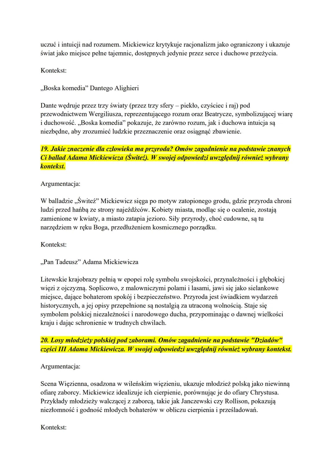 # Biblia

1. Motyw cierpienia niezawinionego. Omów zagadnienie na podstawie znanych Ci
fragmentów Księgi Hioba. W swojej odpowiedzi uwzględn