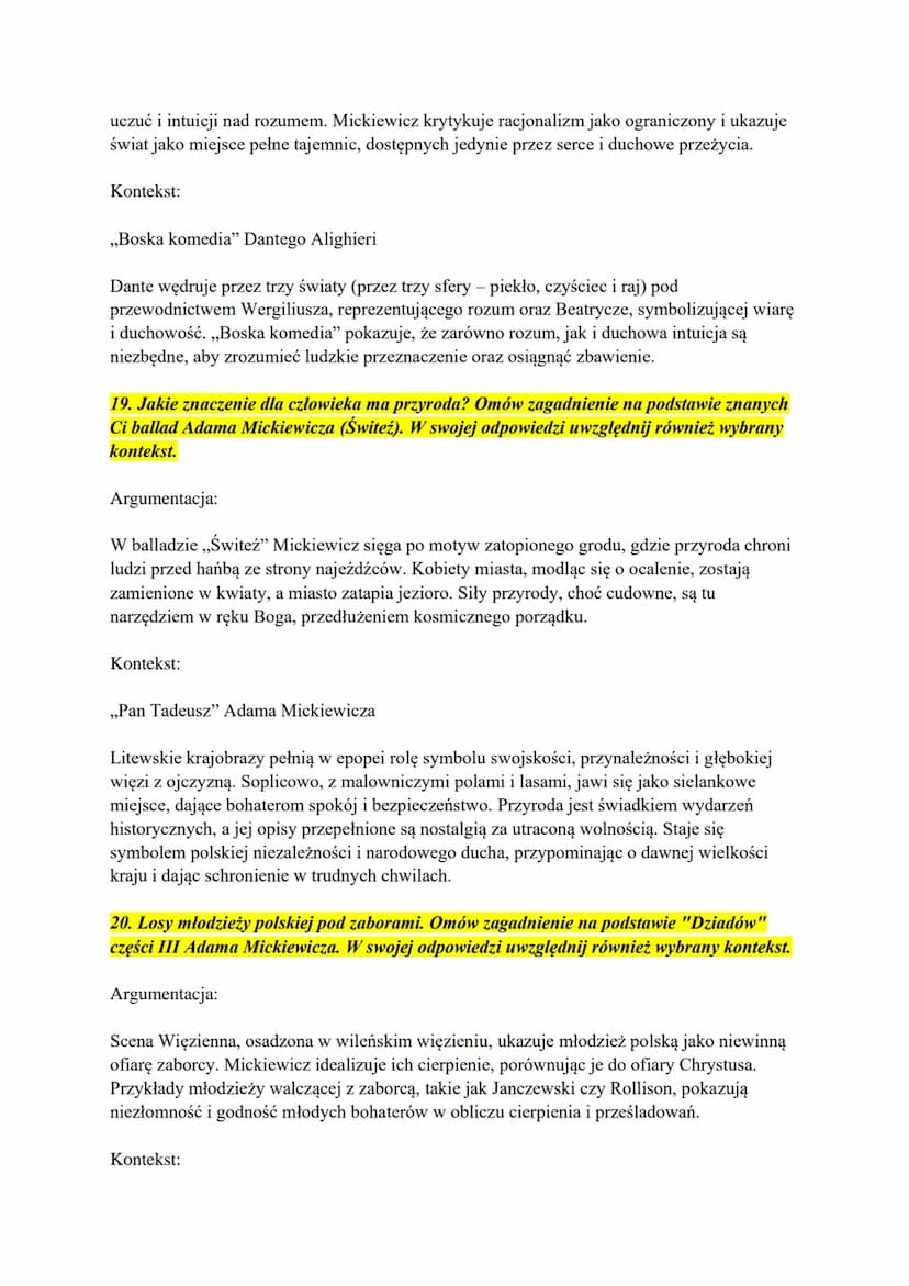 # Biblia

1. Motyw cierpienia niezawinionego. Omów zagadnienie na podstawie znanych Ci
fragmentów Księgi Hioba. W swojej odpowiedzi uwzględn