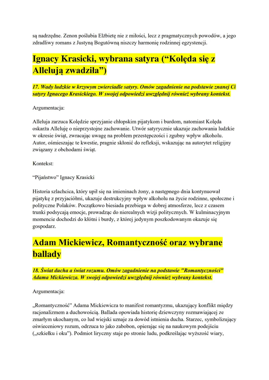 # Biblia

1. Motyw cierpienia niezawinionego. Omów zagadnienie na podstawie znanych Ci
fragmentów Księgi Hioba. W swojej odpowiedzi uwzględn