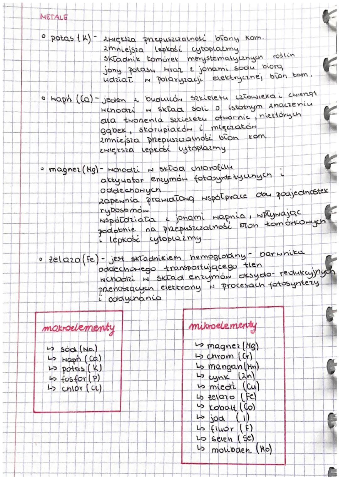 biochemia
SKLAD KOMÓREK
• Hoda 80%.
• białka 10%
• Lipidy 5%
O
Nęglowodany 2%
O
2wlązki mineralne 2%
• kNasy nukleinowe 1%
pierwiastk
biogen