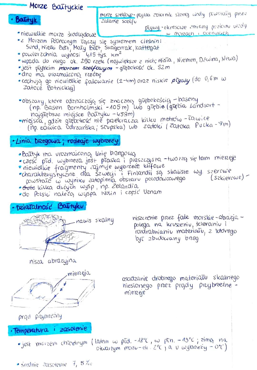 Morze Bałtyckie - Charakterystyka i Ciekawostki